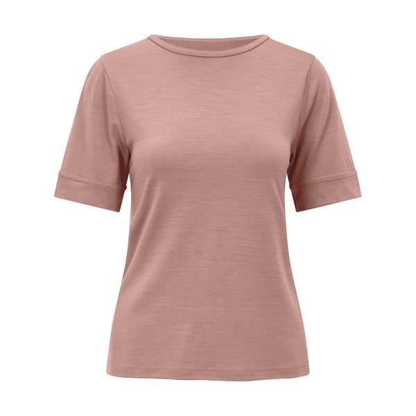 Womens Merino T-Shirt, Dusky Rose - SmallsT-Shirt